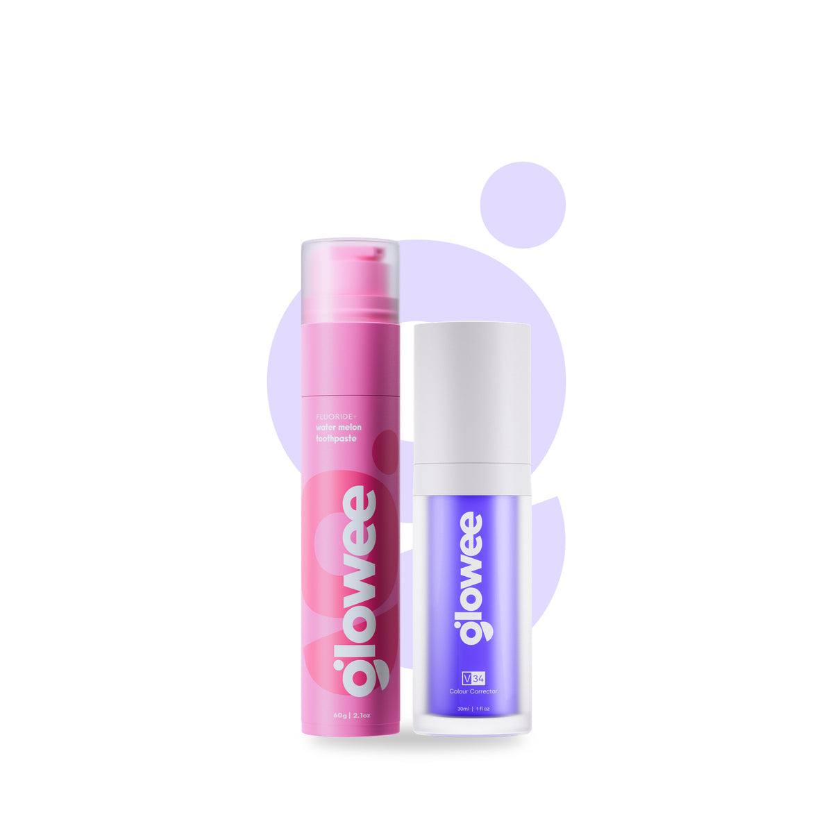 Glowee výhodný set zubní pasty a V34 korektoru – 1